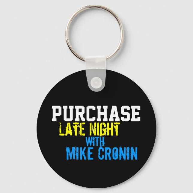 Purchase Late Night Circle Keychain (Front)