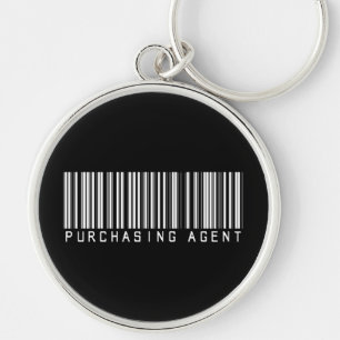 Purchasing Agent Bar Code Key Ring