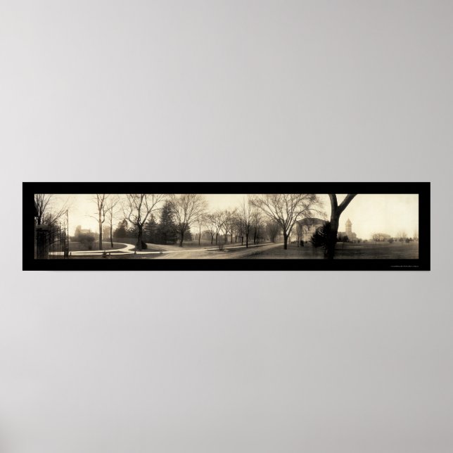 Purdue University Photo 1910 Poster (Front)