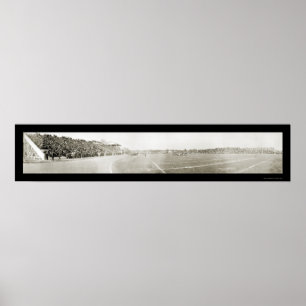 Purdue vs Wisconsin Football Photo 1913 Poster