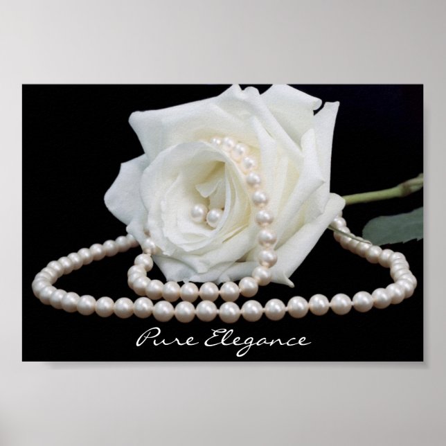 "Pure Elegance" Poster (Front)