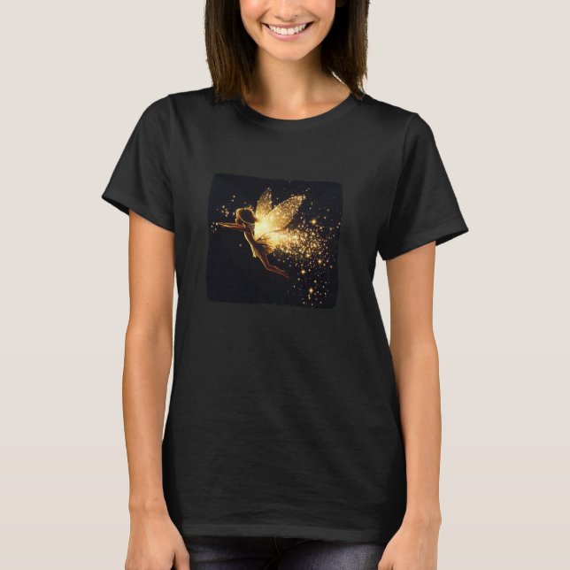 Pure Enchantment with this Cute Pixie Dust Fairy C T-Shirt (Front)