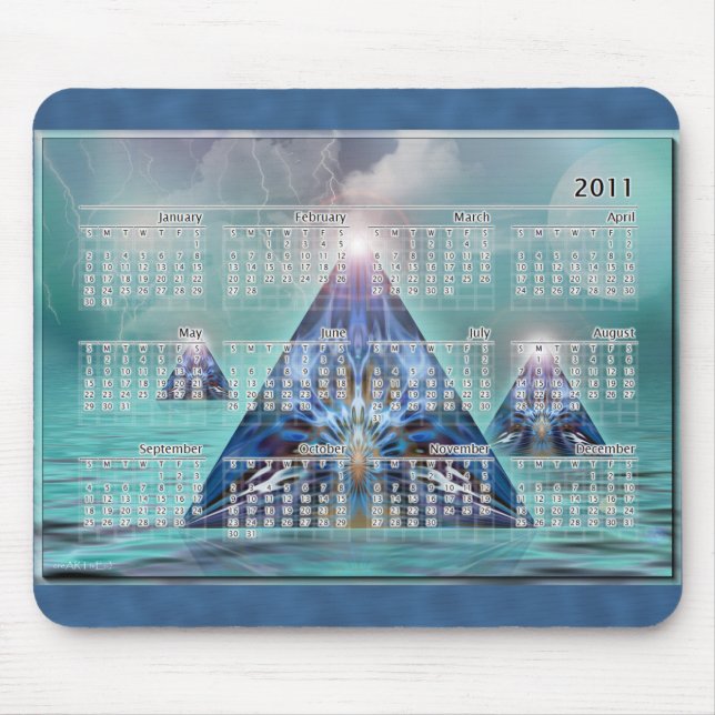 Pure Energy - Calendar 2011 Mouse Mat (Front)