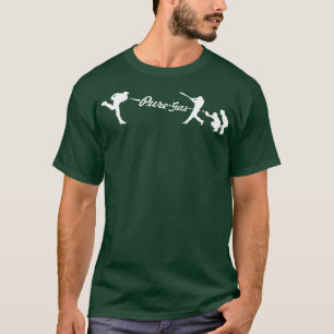 Pure Gas Baseball Pitcher Pitching Strikeout K Bas T-Shirt