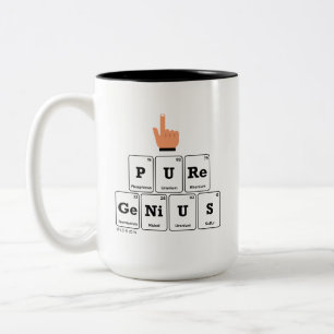 Pure Genius Two-Tone Coffee Mug