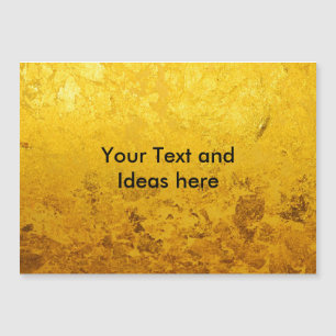 PURE GOLD LEAF Pattern + your text / ideas