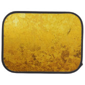 PURE GOLD pattern / gold leaf Car Mat (Rear)