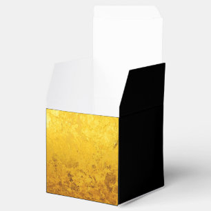 PURE GOLD pattern / gold leaf Favour Box