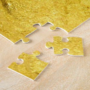 PURE GOLD pattern / gold leaf Jigsaw Puzzle