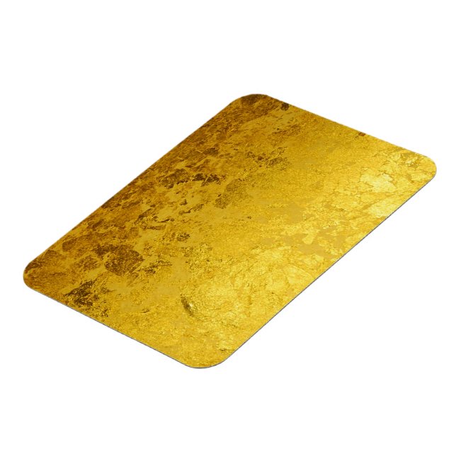 PURE GOLD pattern / gold leaf Magnet (Left Side)