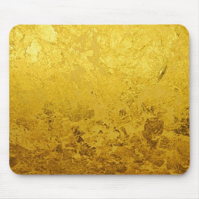 PURE GOLD pattern / gold leaf Mouse Mat (Front)