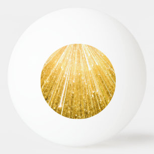 PURE GOLD pattern / golden shower Ping Pong Ball