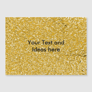PURE GOLD Splatter Pattern + your text / ideas