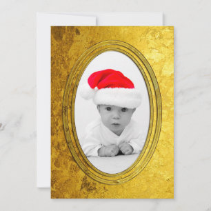 Pure Golden Photo Frame II + your photo & text