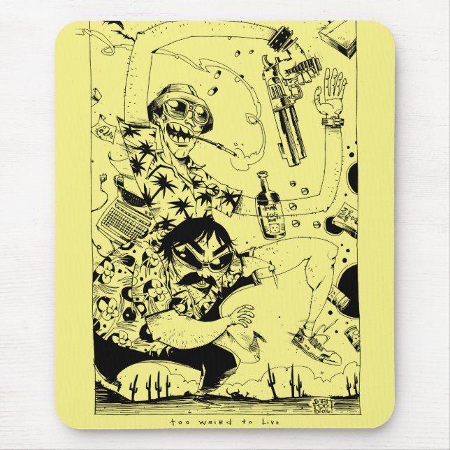 Pure Gonzo Mousepad (Front)