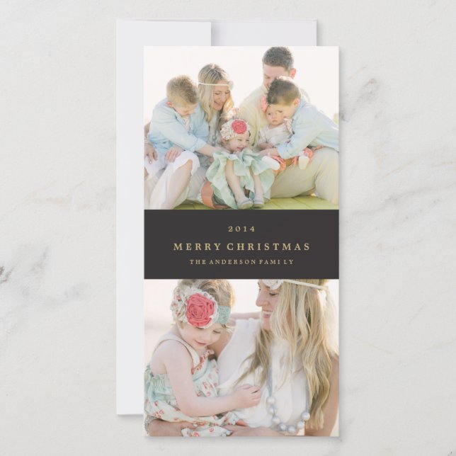 Pure | Holiday Photo Cards (Front)