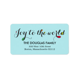 Pure Joy Address Labels