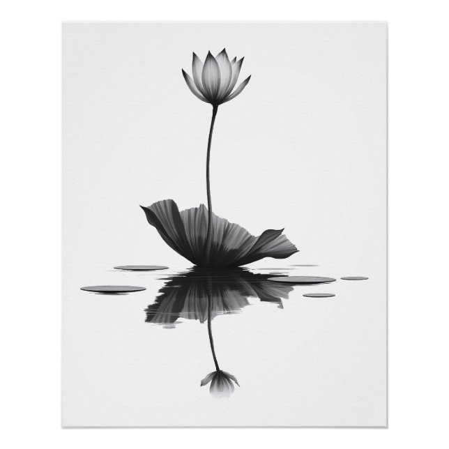 Pure Lotus Beauty Poster (Front)