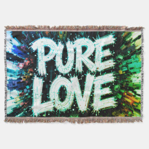 Pure Love Throw Blanket