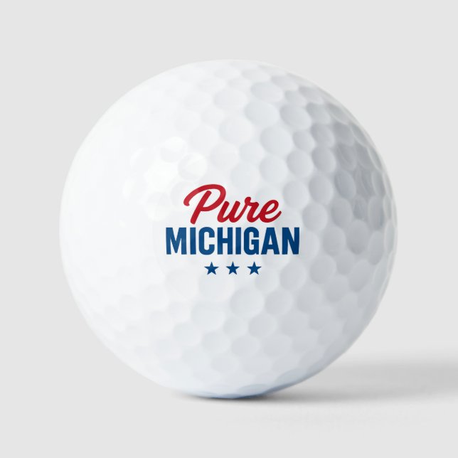 Pure Michigan Golf Ball (Front)