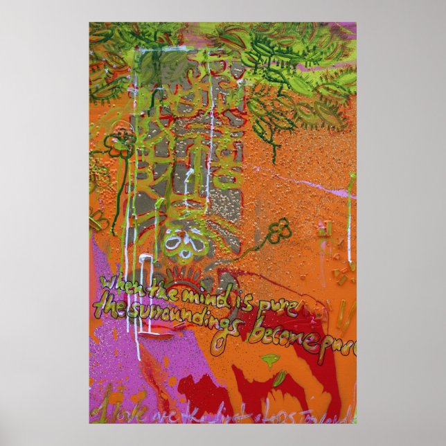 "Pure Mind" Poster (Front)