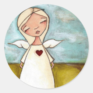 Pure of Heart - Angel Stickers