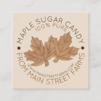 Pure Organic Maple Sugar Candy Vermont Maine