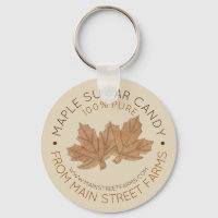 Pure Organic Maple Sugar Syrup Candy Leaf Leaves