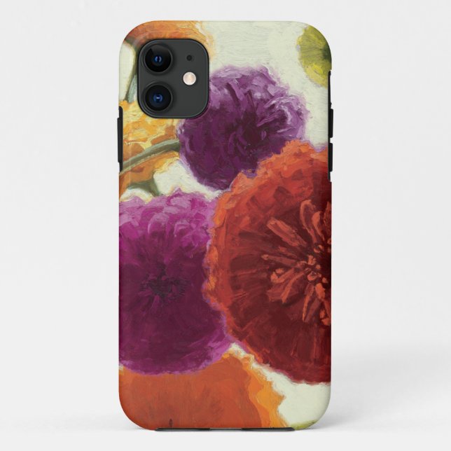 Pure Palette Zinnias Case-Mate iPhone Case (Back)