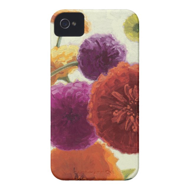 Pure Palette Zinnias Case-Mate iPhone Case (Back)