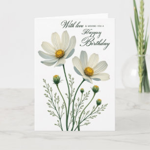Pure Petal Birthday Card
