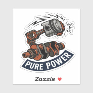 Pure Power Engine Piston Biker Motorcycle