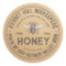 Pure Raw Honey Label Kraft French Bee