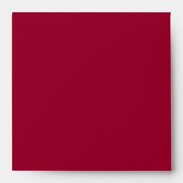 Pure Red Linen Envelopes (Front)