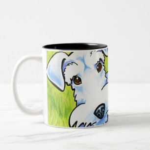 Pure Schnauzer Two-Tone Coffee Mug