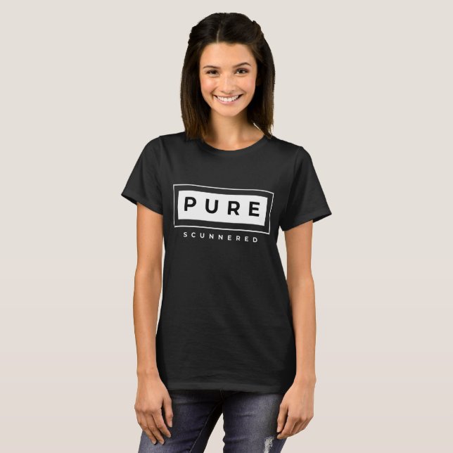 Pure Scunnered T-Shirt: Scottish Humour T-Shirt (Front Full)