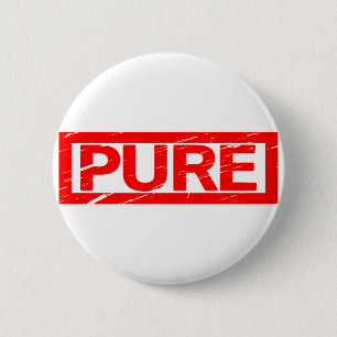 Pure Stamp 6 Cm Round Badge