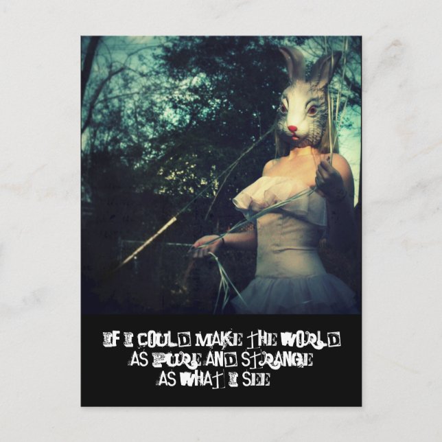 pure strange world postcard (Front)