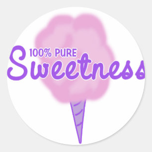 Pure Sweetness Classic Round Sticker