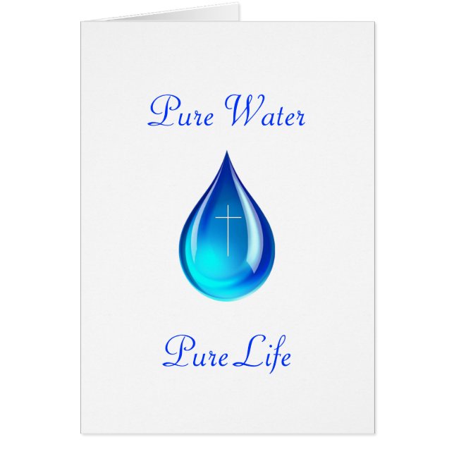 Pure Water Pure Life Pure Christ (Front)
