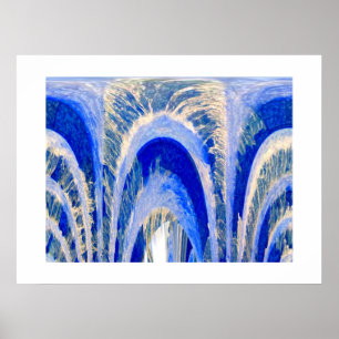 Pure waters run deep art poster