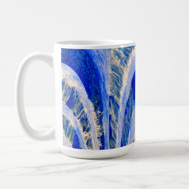 Pure waters run deep coffee mug (Left)