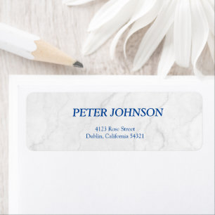 Pure White Marble Address