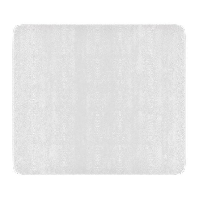 Pure White Solid Colour Cutting Board (Front)