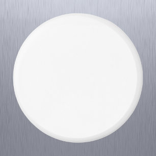 Pure White Solid Colour Magnet