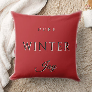 Pure Winter Joy  Cushion