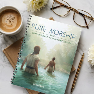 Pure Worship 2025 Convention JW Custom Notebook