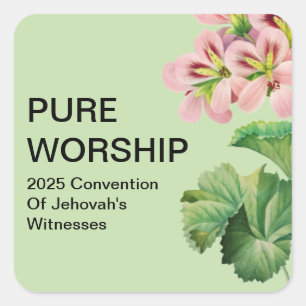 Pure Worship 2025 Convention   JW Gift Tags