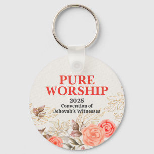 Pure Worship 2025 Convention JW Gifts Key Ring