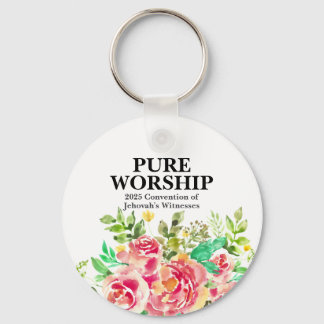 Pure Worship 2025 Convention JW Gifts Keychain